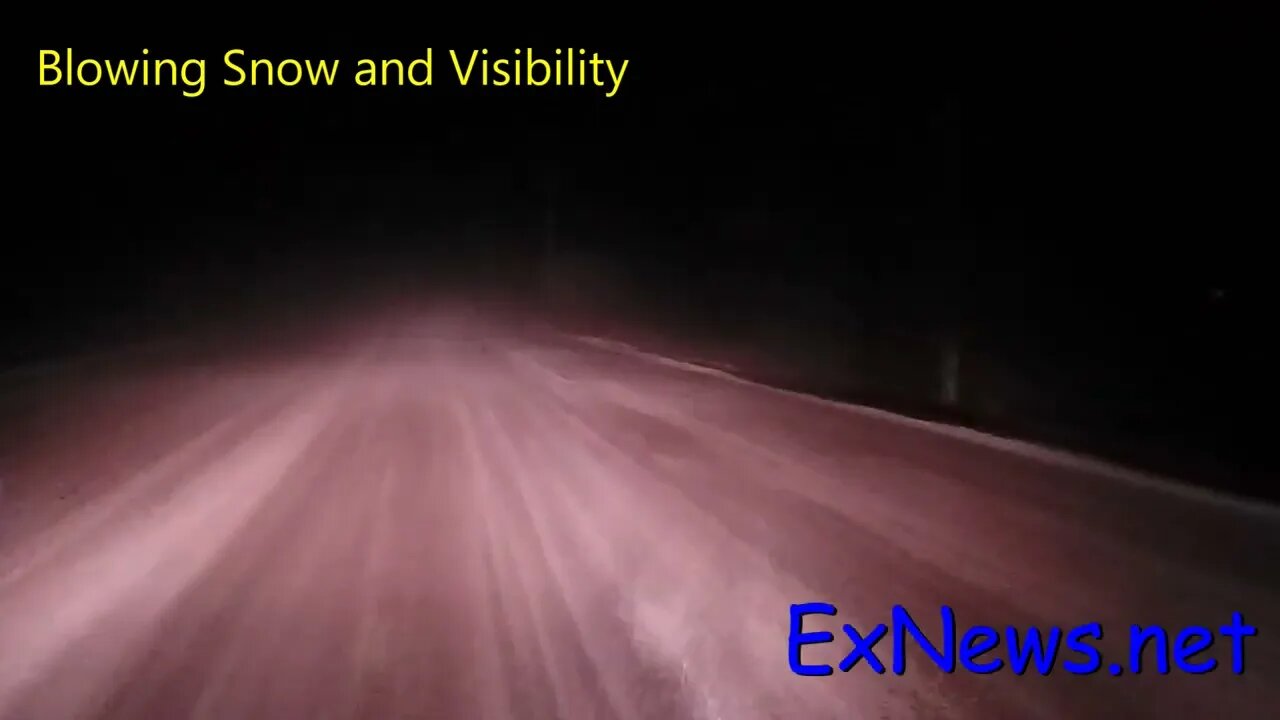 Blowing Snow and Visibility