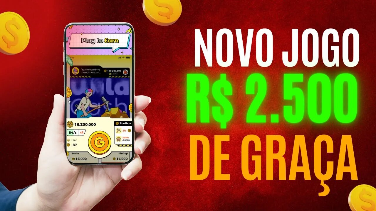 [R$2.500 DE GRAÇA] Novo App de Jogo que Ganha Dinheiro de Verdade Via Pix e Já Pode Sacar na Hora