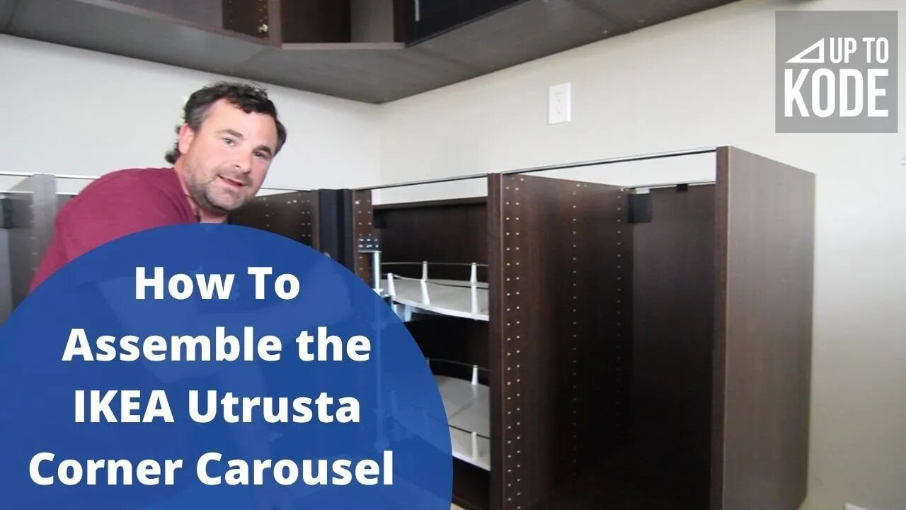 How To Assemble the IKEA Utrusta Kitchen Corner Carousel