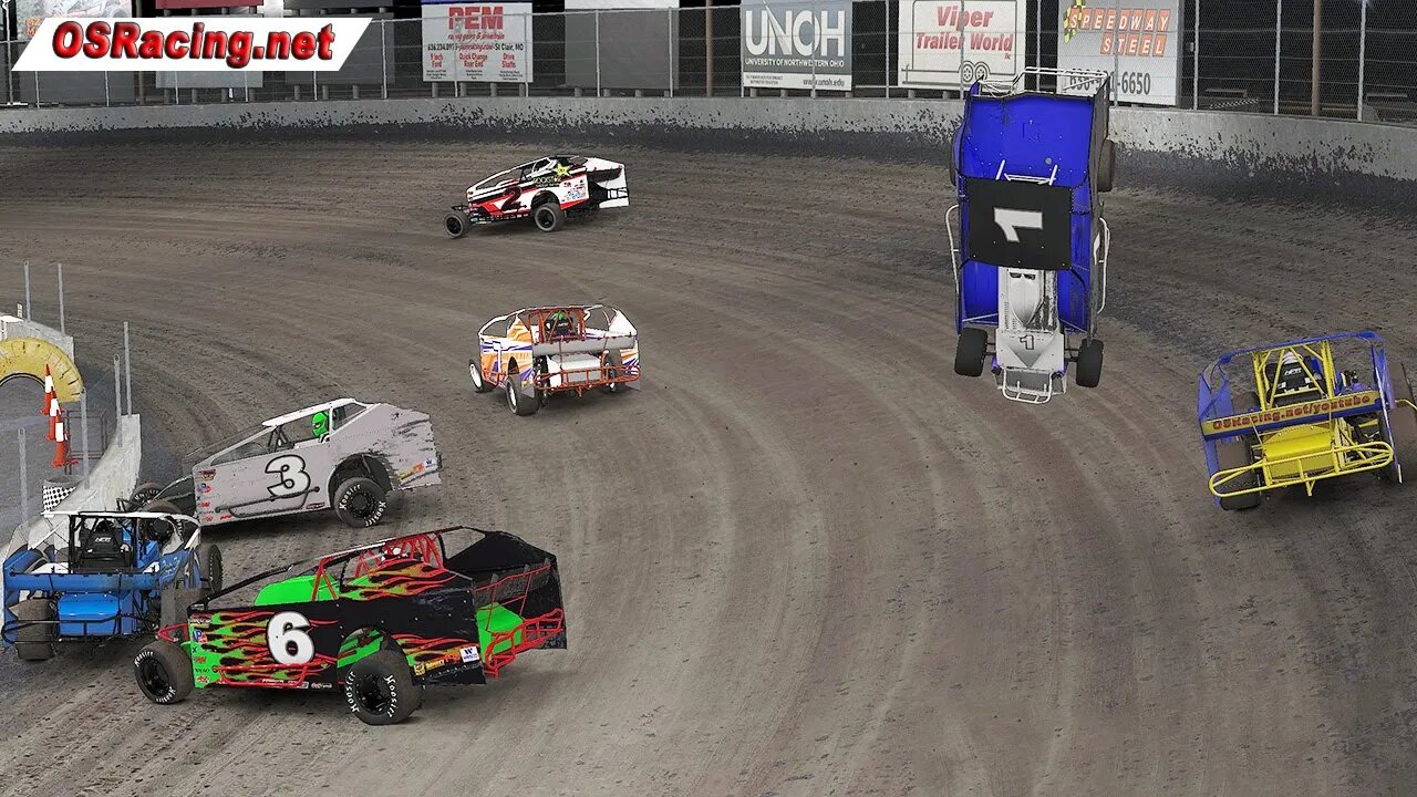 Official Big Block Modified Series Racing - I-55 Raceway - iRacing Dirt #iracing #dirtracing