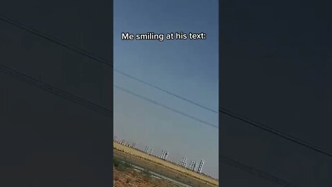 Her smiliing at his text Video By simp hub #Shorts