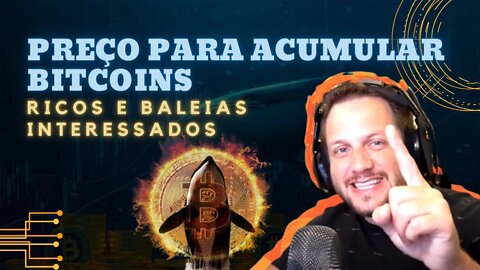 RICOS E BALEIAS QUEREM ACUMULAR BITCOIN NESTE PREÇO | HOLDER - AUGUSTO BACKES