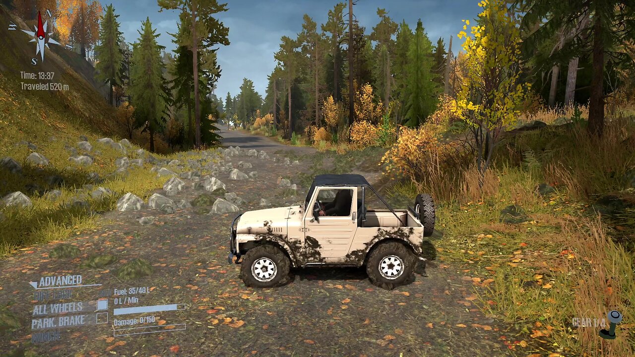 Mudrunner, Outpost, Suzuki LJ80 Jangkrik Opentop