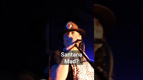 Carlos Santana calls out audience member