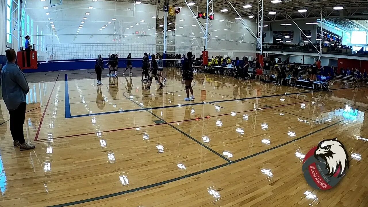 NETFORCE Falcons JH Volleyball | Nationals | Day 1 | Game 3