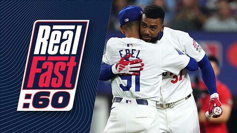 MLB Real Fast: Monday's best in 60 seconds