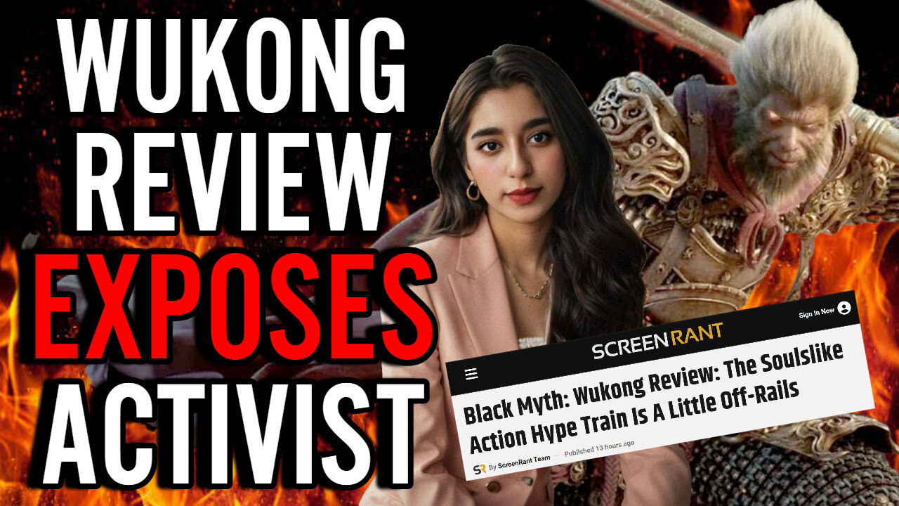 WOKE Screen Rant Reviewer Is In HIDING After Her Black Myth Wukong Review EXPOSED Her Activism!!