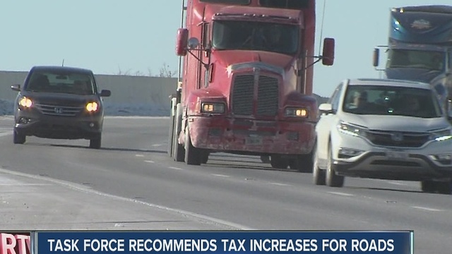 Road Report: Task force recommends gas tax increases to help pay for roads