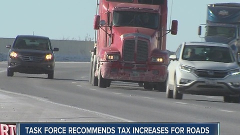 Road Report: Task force recommends gas tax increases to help pay for roads