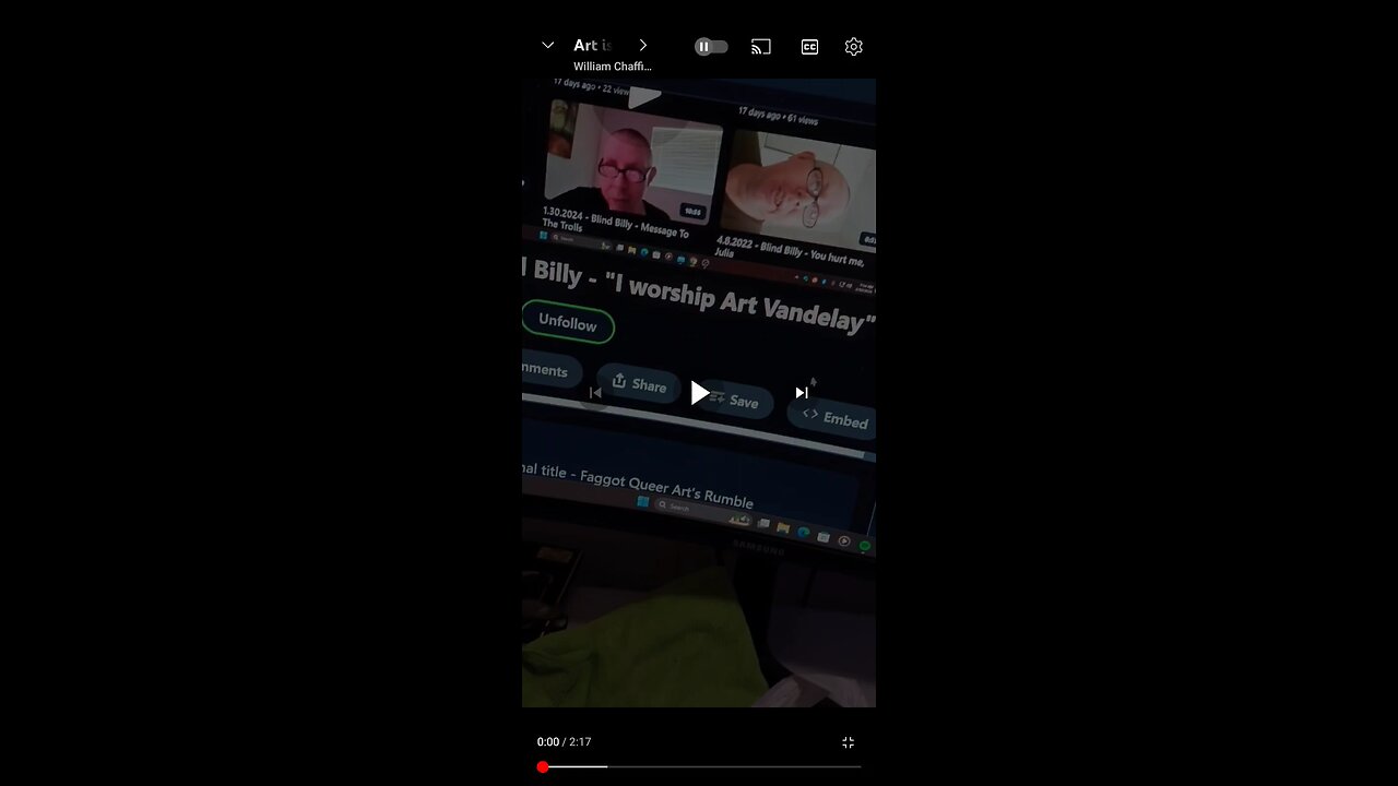 billyboy attacks art