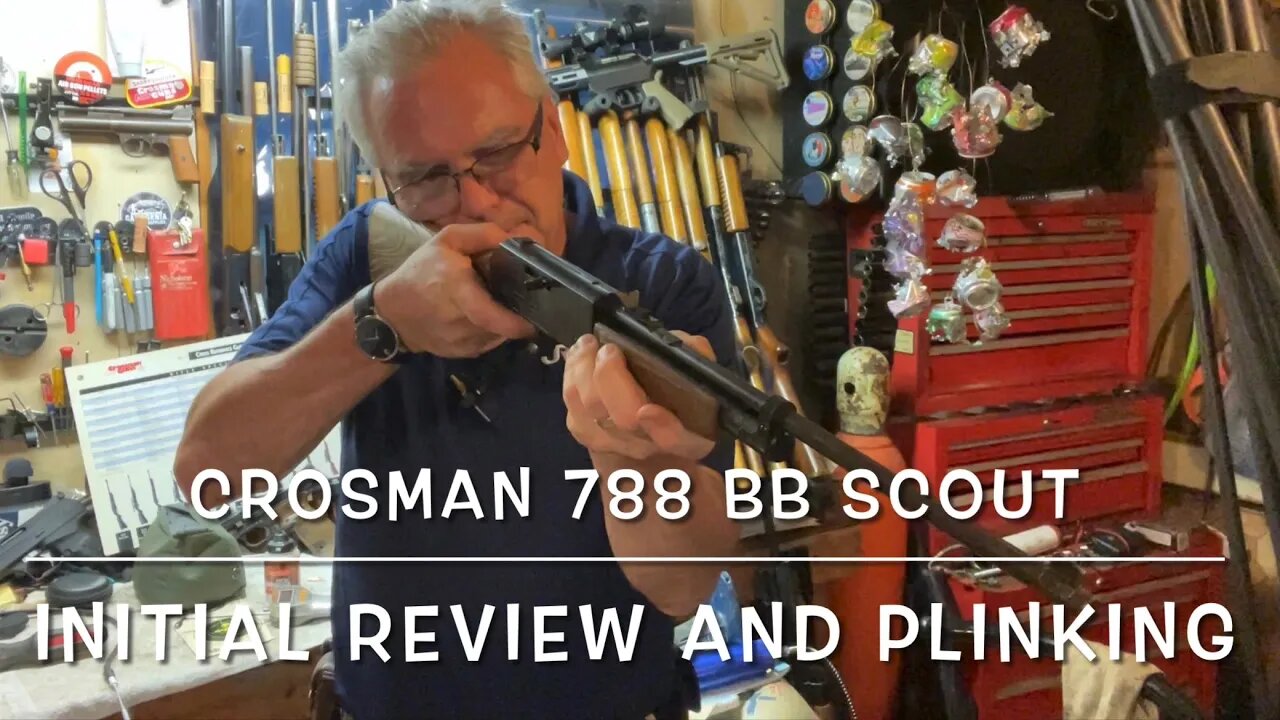 Crosman 788 BB Scout initial review and plinking. Such a neat little gun!