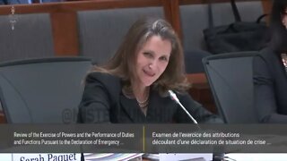 Brock Destroys Freeland Over Misinformation