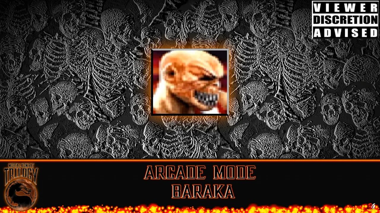 Mortal Kombat Trilogy: Arcade Mode - Baraka