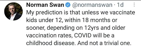 ABC employee Norman Swan calls for mass vaccination of children