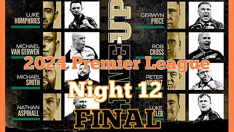 2024 Premier League Night 12 Smith v Aspinall