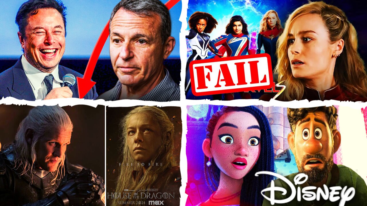 Bob Iger Facing HUGE Backlash, Disney Admits FAILURE With Wish And The Marvels, House Of The Dragon