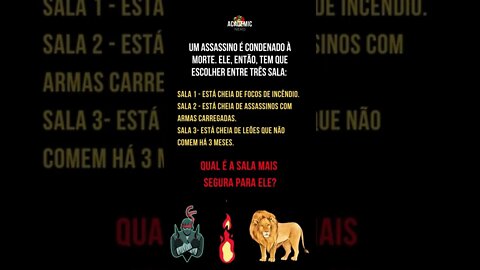 Você é inteligente o suficiente para resolver esse desafio? Enigma #shorts