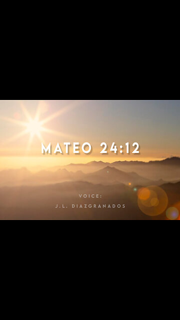 Mateo 24:12