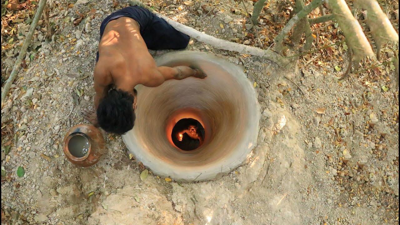 Building The Most Secret House Underground