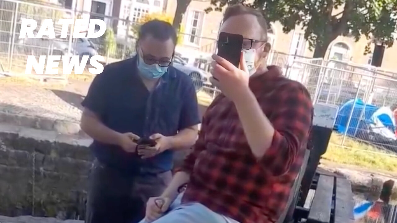 Irish Man Confronts NGO Workers Feeding Illegal Immigrants at Dublin Migrant Camp