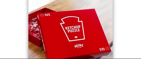 Heinz Ketchup all-red puzzle now available to buy