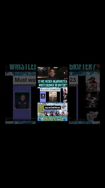 Is Eric Hecker an Antarctica Whistleblower or Grifter?