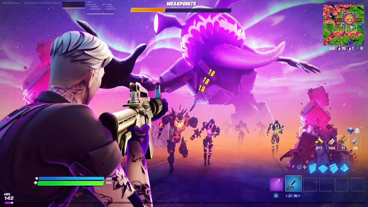 SIDEWAYS *MONSTER* Boss in FORTNITEMARES!