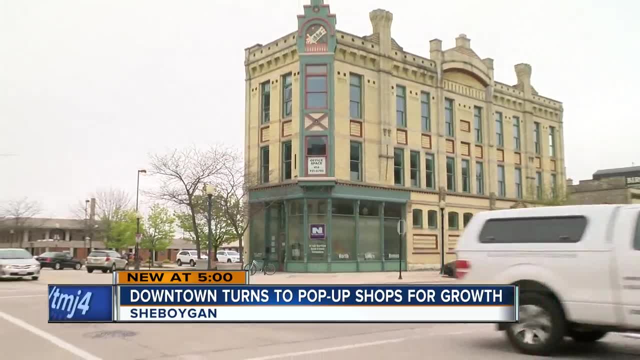 Downtown Sheboygan turns to pop-up shops for growth