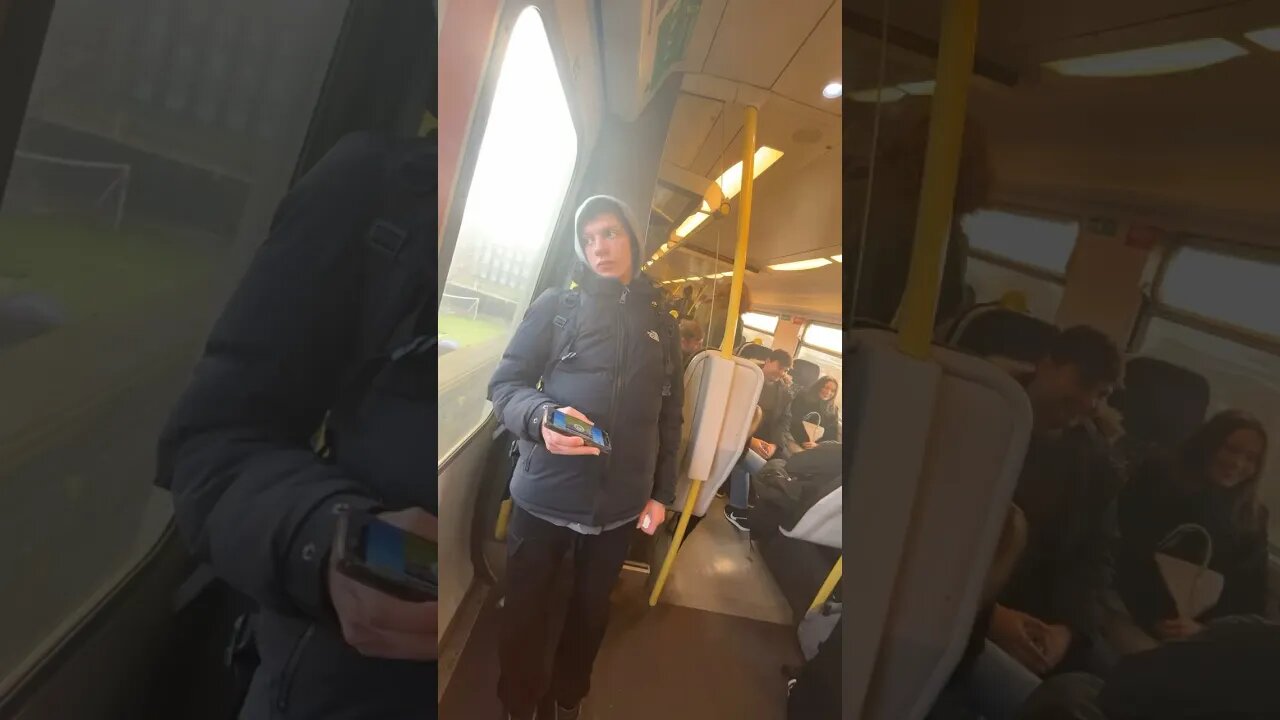Train with Lewis Up and ready 😩 #fypシ #liverpool #liverpoolcity #hangingout #kurrgas #chill #train