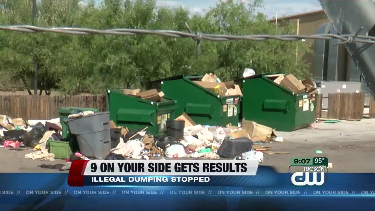 Illegal dumping stopped after 9 On Your Side story