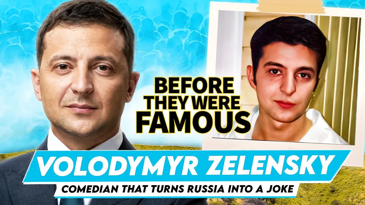 Volodymyr Zelensky | Before They Were Famous | Comedian That Turns Russia Into a Joke