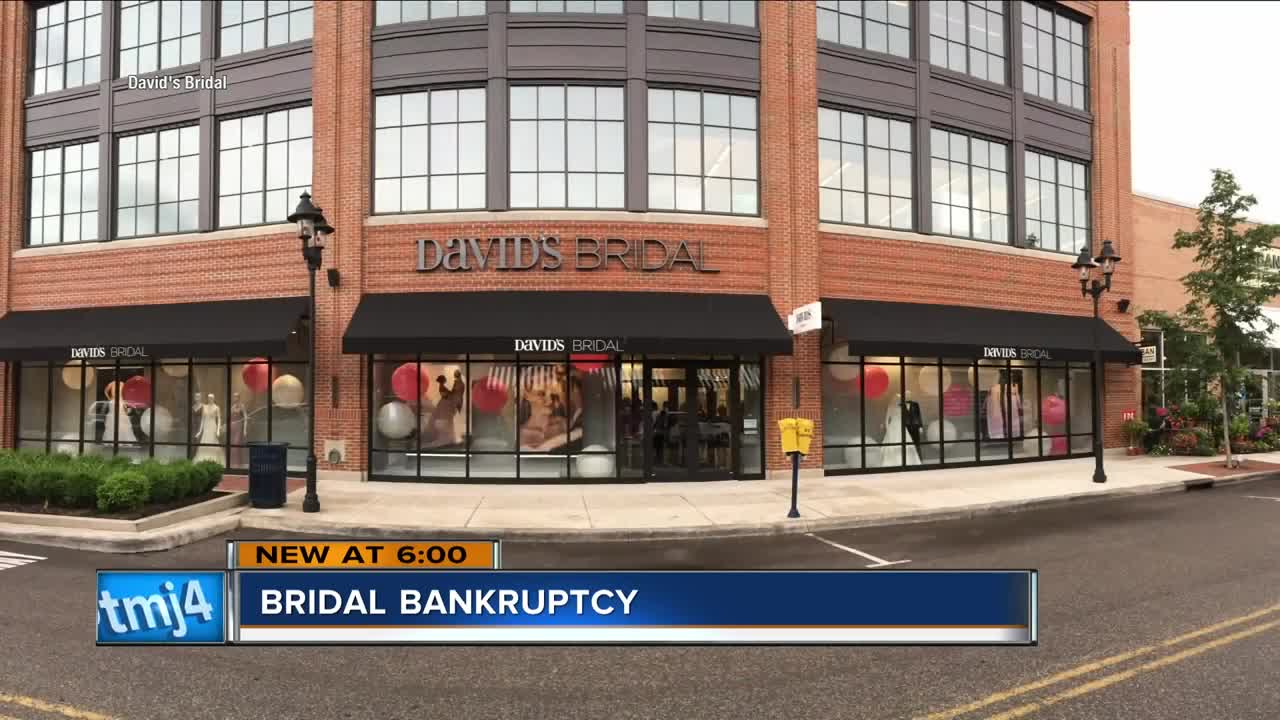 David's Bridal orders won't be affected amid bankruptcy news