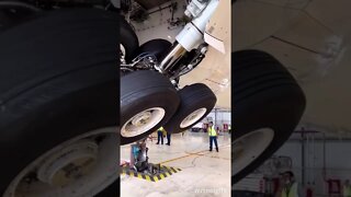 Aircraft wheel running test