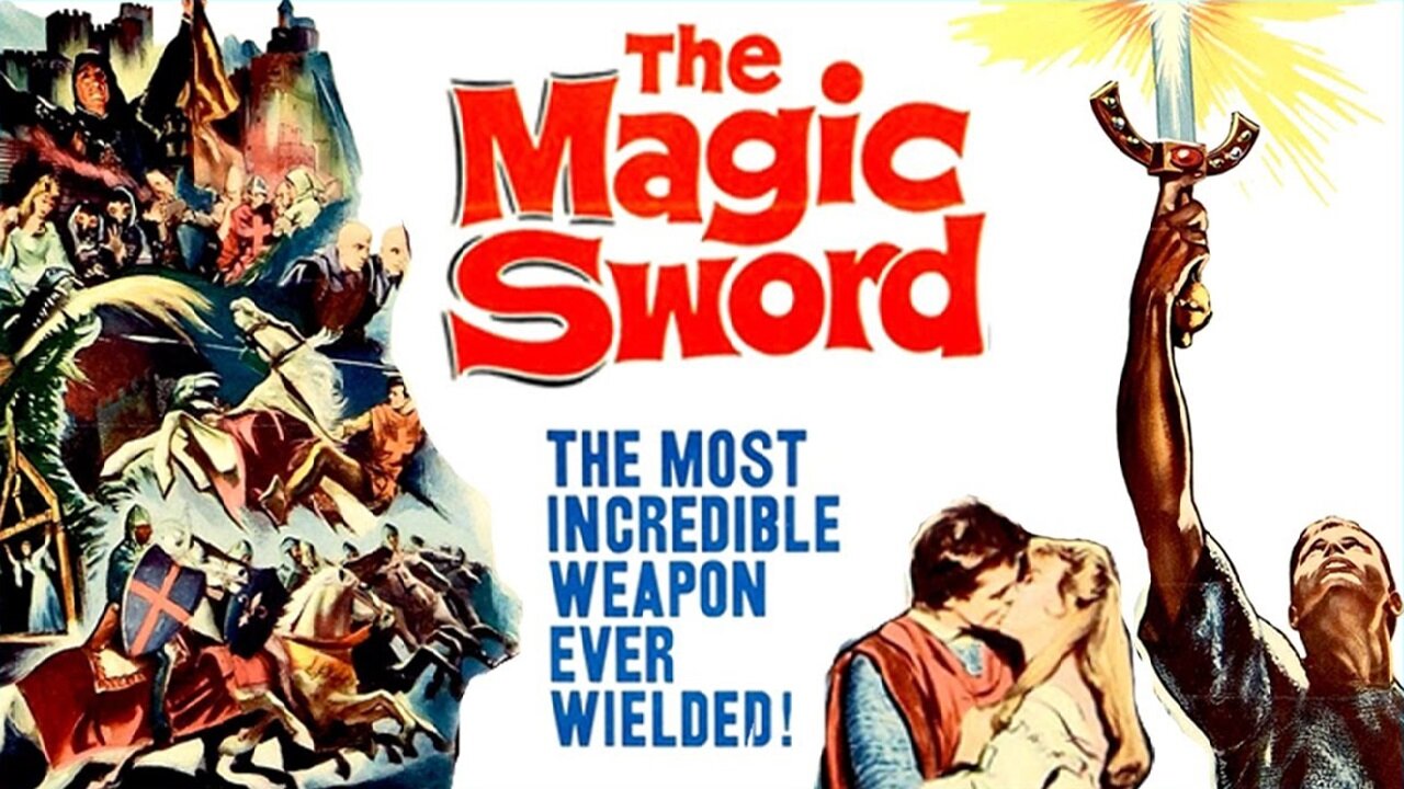 The Magic Sword (1962) Basil Rathbone, Estelle Winwood, Gary Lockwood