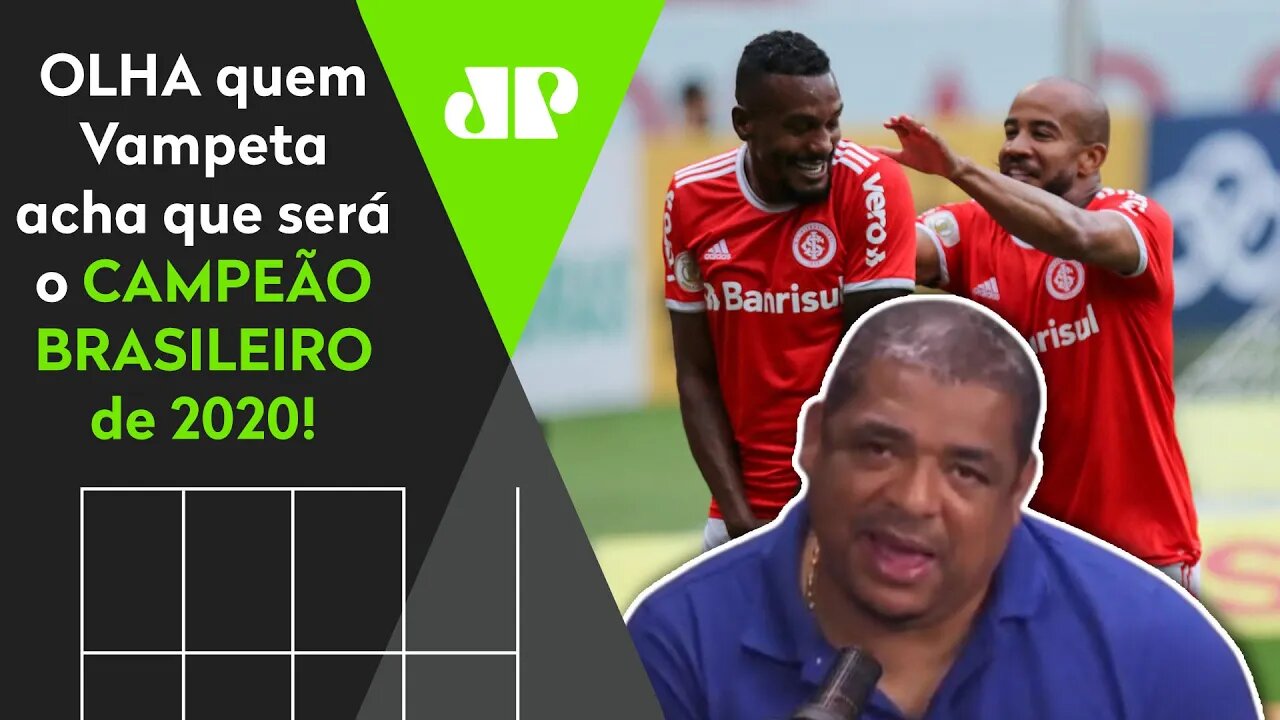 "Tô TORCENDO pro Inter, mas, pra mim, o CAMPEÃO será o..." OLHA o que Vampeta falou!