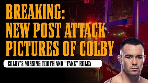 BREAKING: POST-ATTACK PICTURES OF COLBY RELEASED!!