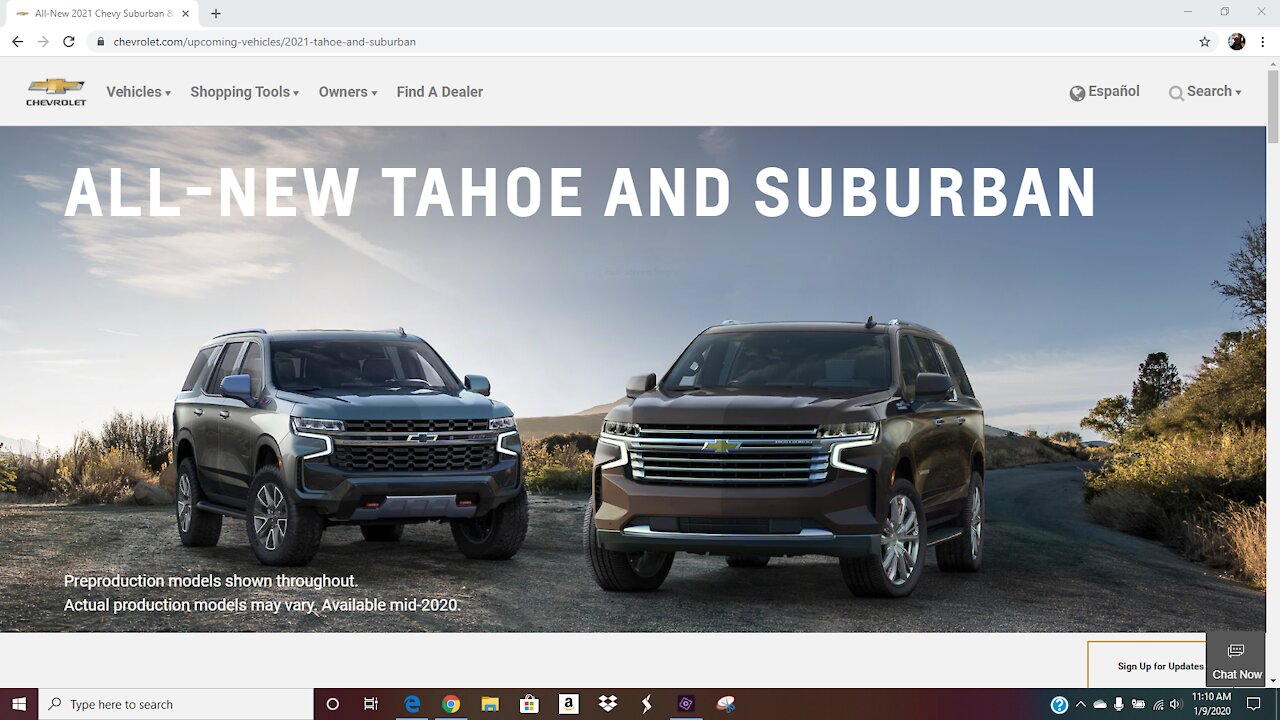 Redesign 2021Chevy Tahoe and Suburban review