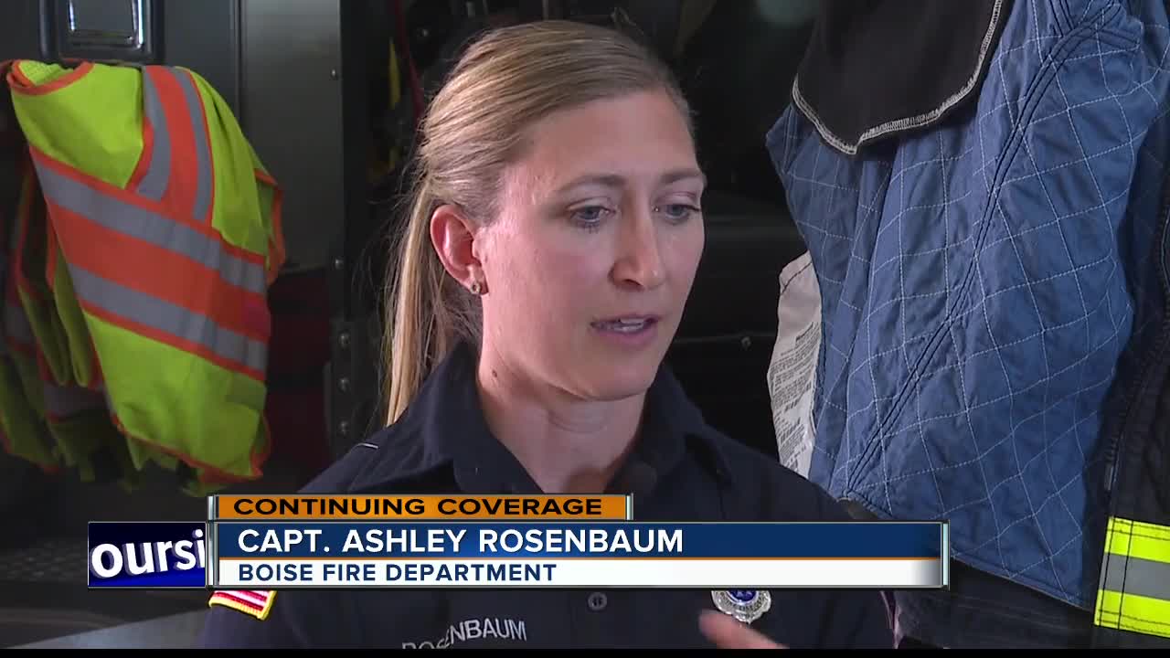 Boise firefighter makes history as first female captain