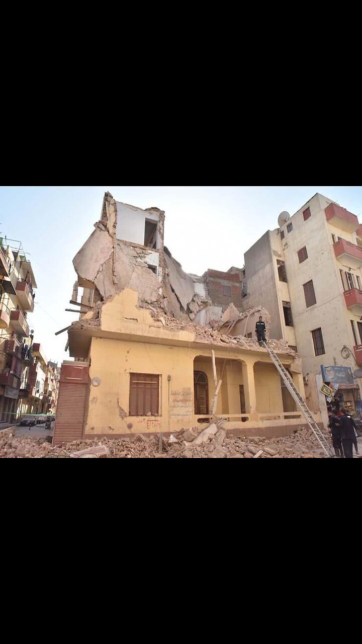 Building Collapses in Egypt