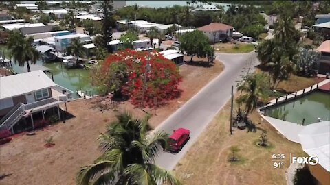 Collier County road construction project