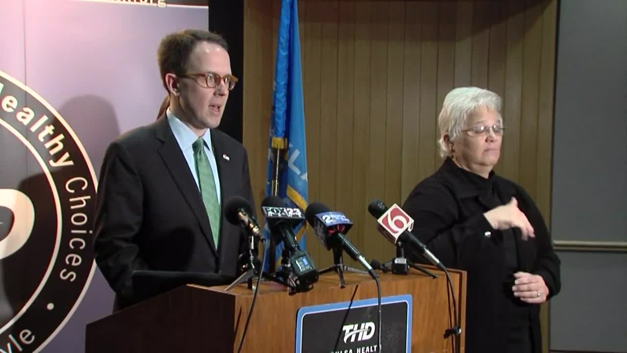 Tulsa Health, County, City Officials Provide Coronavirus Update Friday