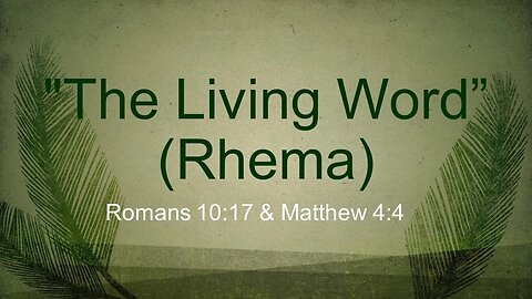 Colfax AoG Apr 02, 2023 - The Living Word of GOD