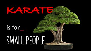 Karate Is For Small People