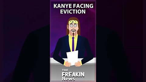 YE-VICTION NOTICE: Kanye West Has 72 Hours To Pay 2 Months Rent Or Face Eviction #shorts #kanyewest