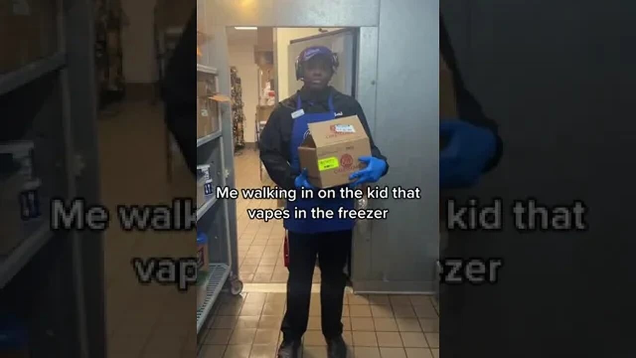 Me Walking In On The Kid Tr Vapes In The Freezer Video By 1Simp4zendaya #Shorts