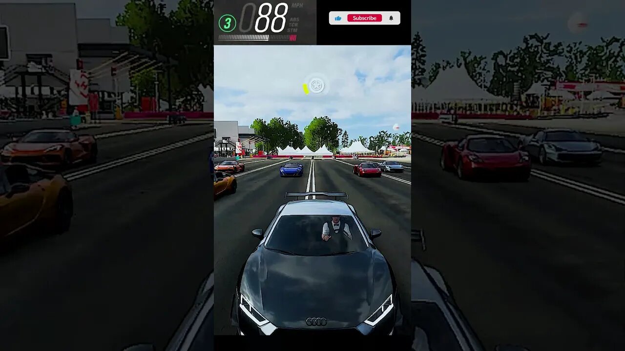 Audi R8 V10 - Forza Horizon 4 #shorts #audi #xbox360 #dragrace