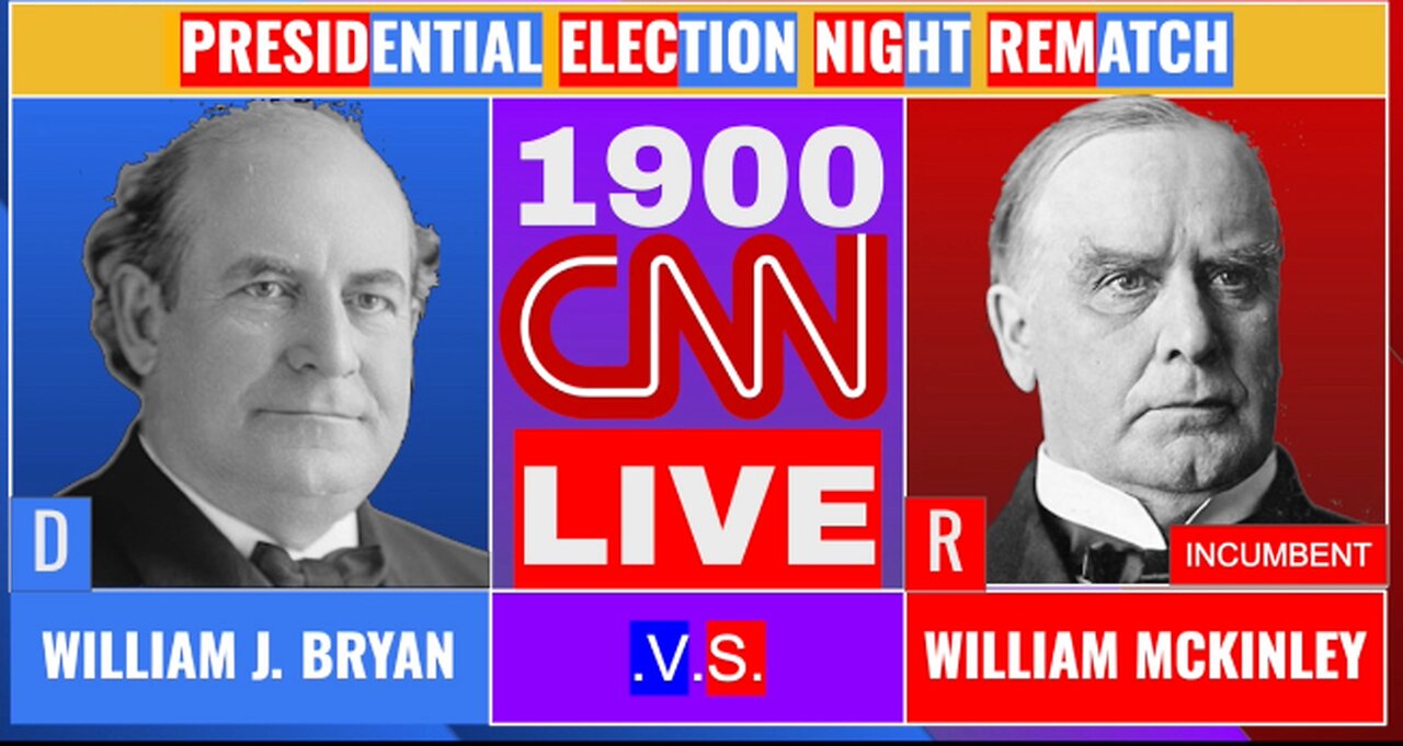 Custom CNN Presidential Election | 1900 William Bryan vs William McKinley
