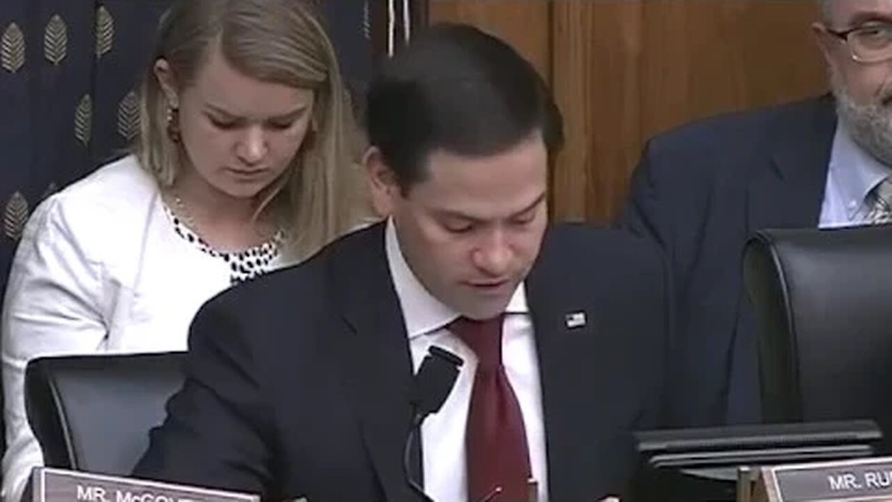 Rubio's Opening Statement at CECC Hearing on Tiananmen Square Anniversary, June 4th.