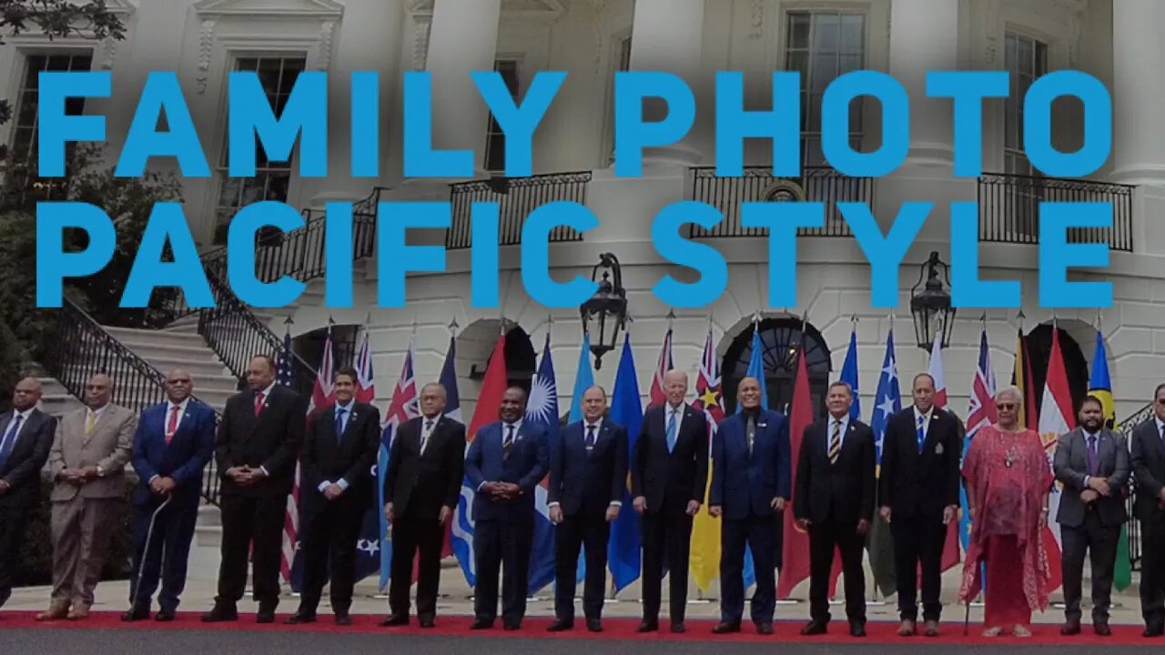 Family Photo of the Pacific Island Forum at the White House and then some touristy bits.