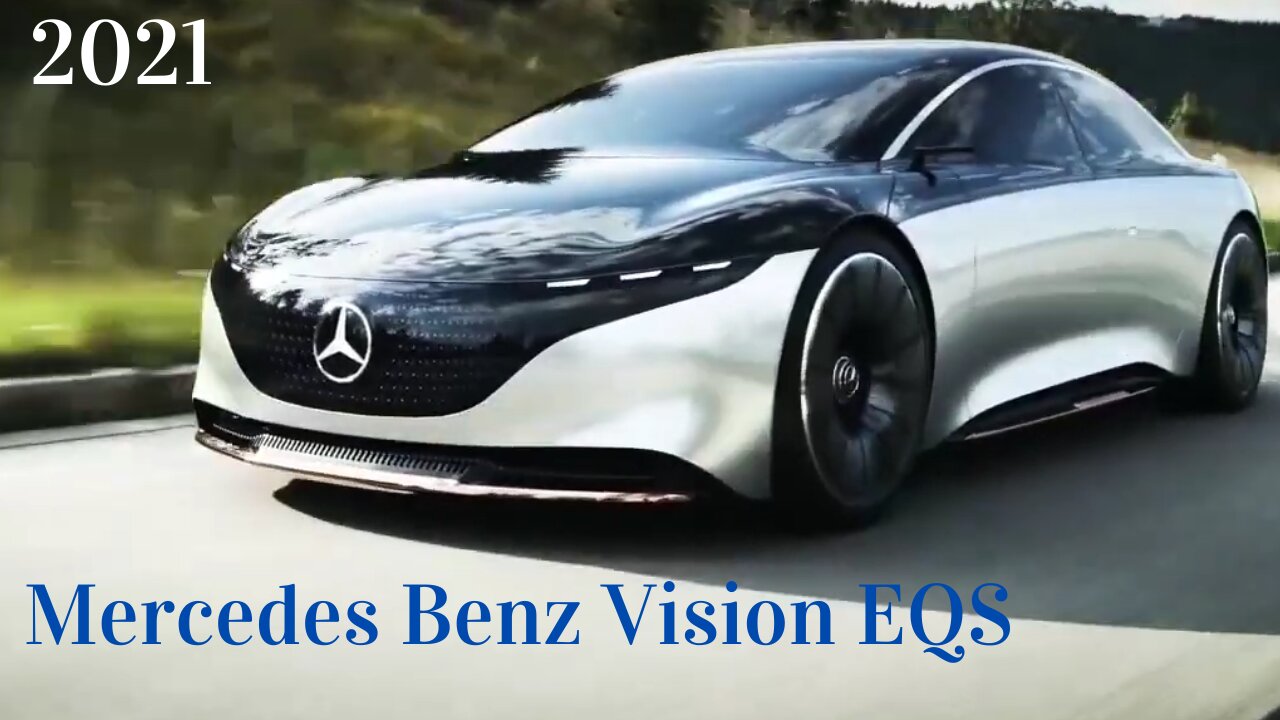 This is Mercedes-Benz Vision EQS 2021